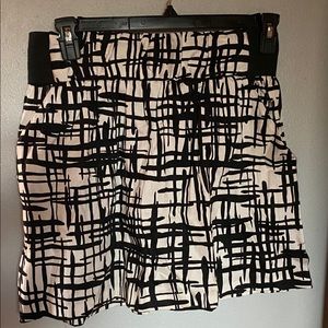 Black and White Skirt